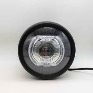 5.75 inch assembly headlight - built-in corrugated style
