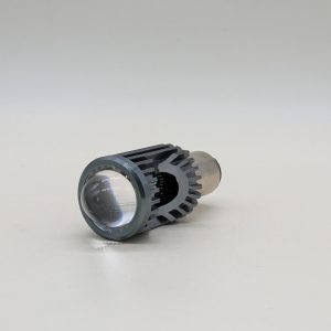 Little steel cannon with double-sided colored lights